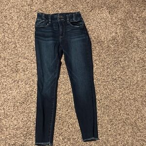 Classic High Rise Women's Jeans in Deep Blue